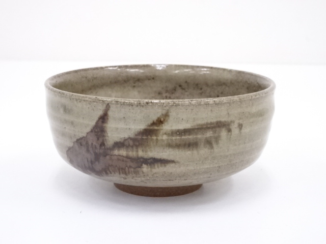JAPANESE TEA CEREMONY / TEA BOWL CHAWAN / IRON PAINTING 